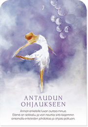 Enkelin kutsu kortit – 40 korttia ja ohjekirja - Pranabowl