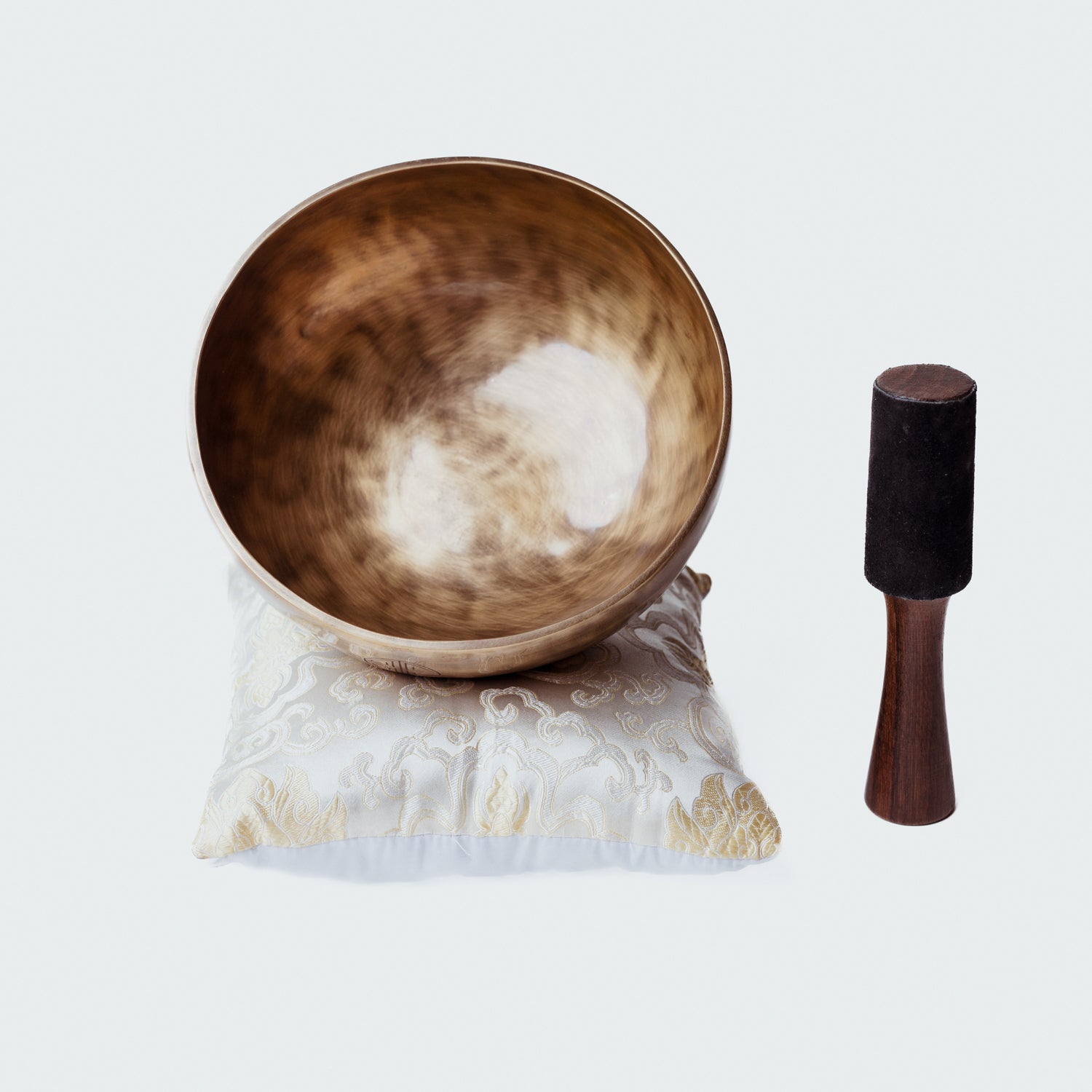 Full Moon Singing Bowl – Tibetan Hand-Forged Healing Bowl for